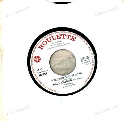 Joey Dee - What Kind Of Love Is This / Wing - Ding 7in (VG) .