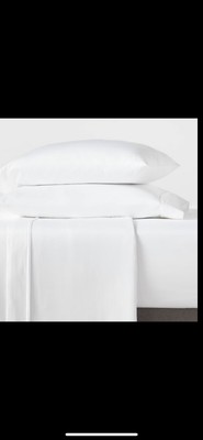 King 400 Thread Count Performance Flat Sheet - Threshold