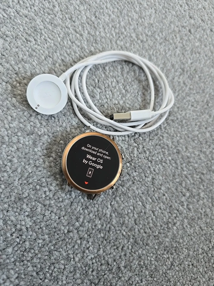 Fossil Venture HR Gen 4 Smart Watch DW7F1 - Rose Gold & Silver - HR GPS Ref A13 - Image 2 of 4