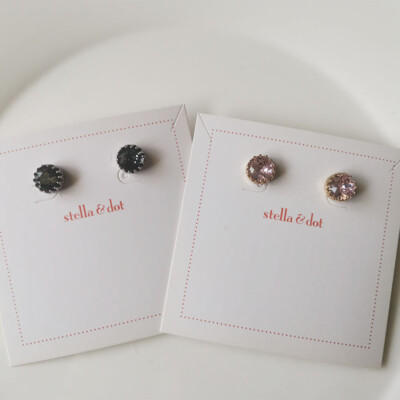 Stella And Dot Stud Earrings New Stella&dot Crystal Stud Earrings