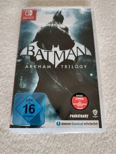 Thumbnail of ebay&reg; auction 166677546787 | NINTENDO SWITCH BATMAN: ARKHAM TRILOGY  NEU! ORIGINALVERSCHWEIßT!