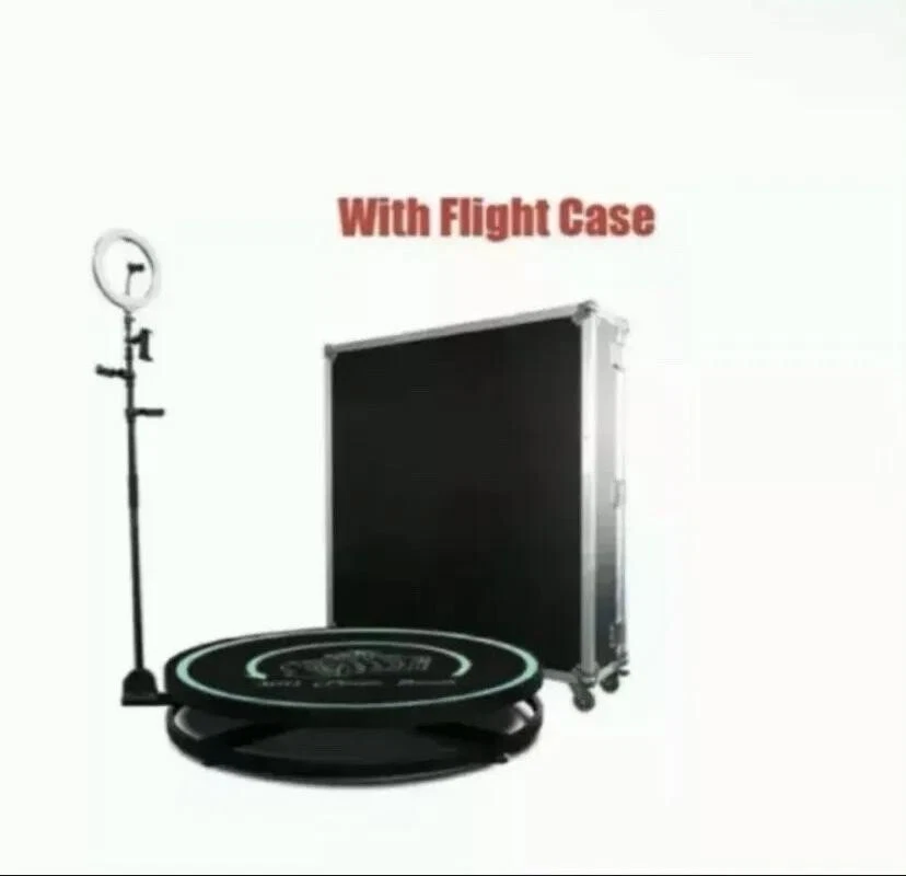360 Photo Booth 360 Video Booth 100cm Platform Spinner Automatic