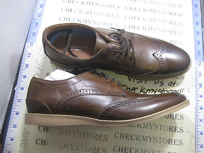 NEW VENTURINI GABON 303 PREMIUM CASUAL DRESS OXFORD LEATHER SHOES