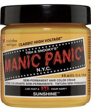 Manic Panic Hair Dye Semi-Permanent Hair Color 4oz 40 Sunshine Lot Of 2