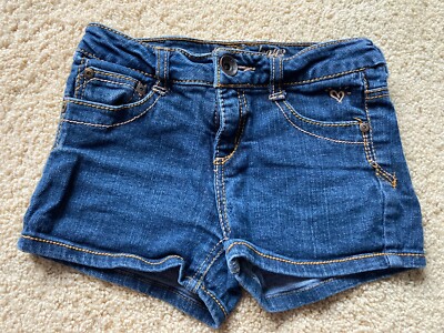 Justice Jean Denim Shorts I Love Justice Jeans Simply Low Girls Size 10r Regular