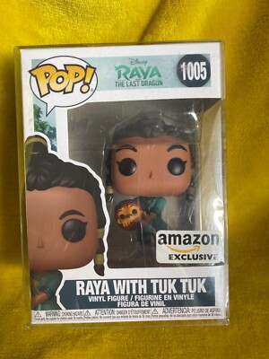 Pop! Funko #1005 - Raya With Tuk Tuk - Disney - Amazon Exclusive - Raya