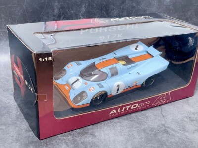 Autoart 1/18 Porsche 917 K Gulf Daytona 24Hr 1970 Redman/Siffert 1