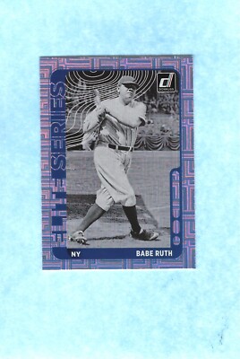 2021 Panini Donruss Babe Ruth Elite Series Vector Insert Yankees HOF ...