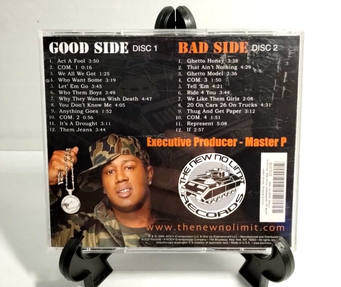 欲望 [CD] Master P Good Side Bad Side CD 2 Discs Koch Records Made in