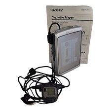 SONY Cassette Player Walkman Working Perfectly WM-EX5 Mirror New Decktek Belt