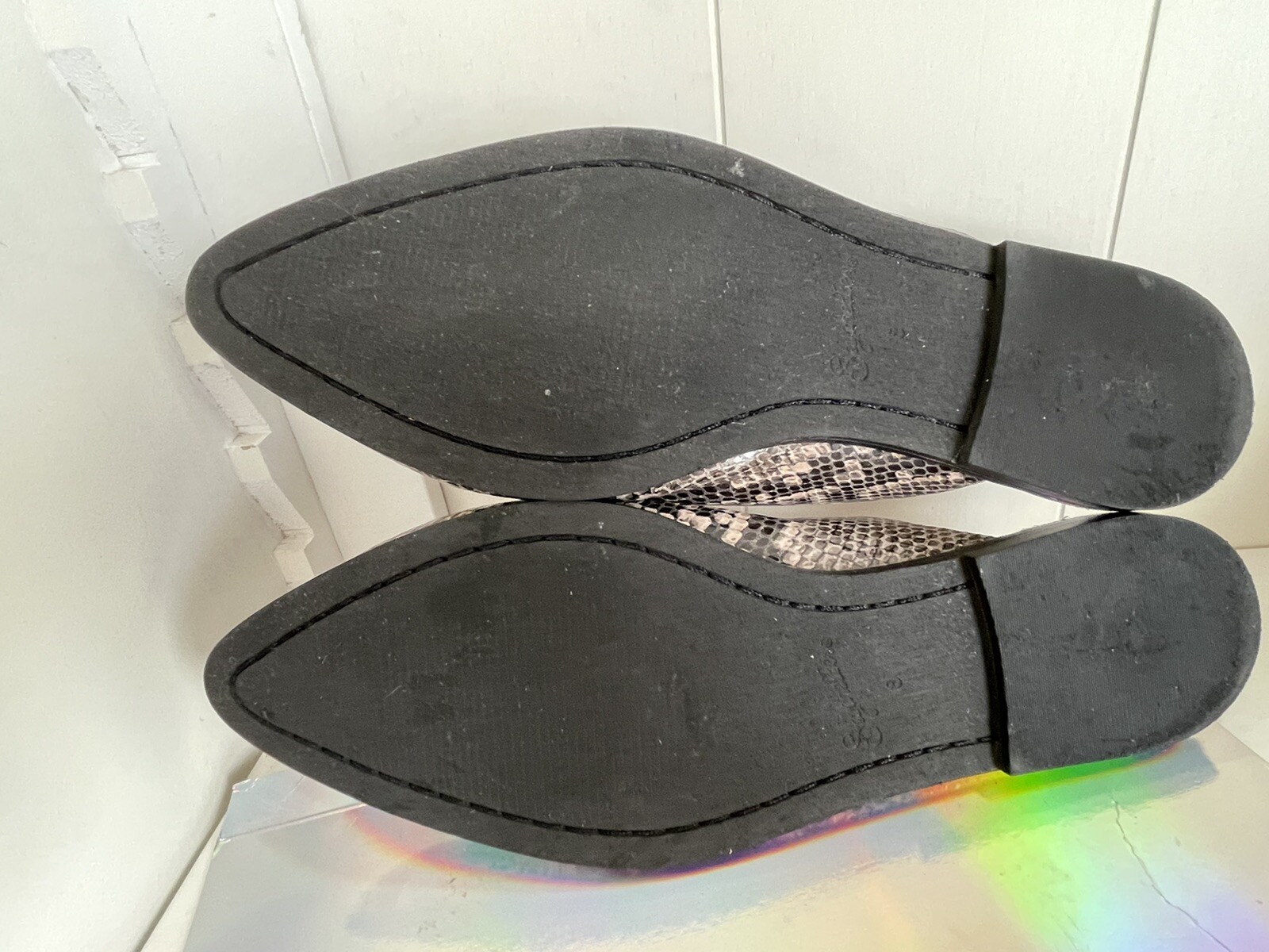 Seychelles Impersonate Leather Python Mules Sz 8 - image 8