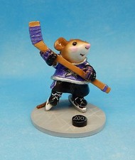 Wee Forest Folk SLAPSHOT, MS-20, PURPLE, Mouse Expo 2003, Hockey Mouse
