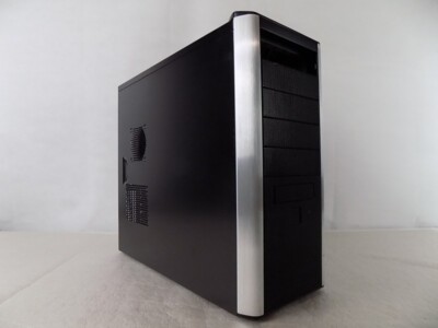 PCI Case Ziro AX CS5608 Midi ATX PC Retro Vintage Gehäuse 5x 5,25 Zoll Schächte
