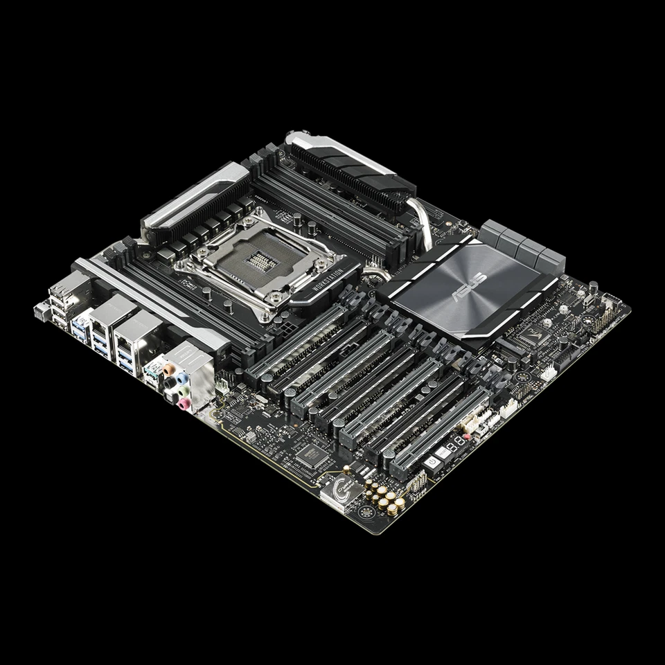 ASUS WS X299 SAGE + i9-10980XE Intel 18 Core 4.8GHz CPU Motherboard Combo DDR4 - Image 2 of 2
