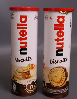 Nutella biscuits - in a crush free tube packaging - 166gr (B089VXX4JX) Pack of 2