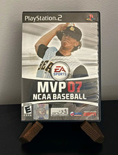 MVP 07 NCAA Baseball PS2 Manual Included Multiplayer Online Play E NTSC-U/C