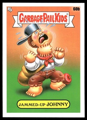 Garbage Pail Kids Jammed-Up Johnny 2022 Book Worms Topps 60b