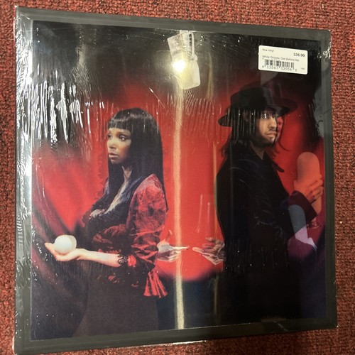 THE White Stripes-get Behind ME Satan-hologram Cover - Color Vinyl 2 LP Rsdrare prezzo ebay