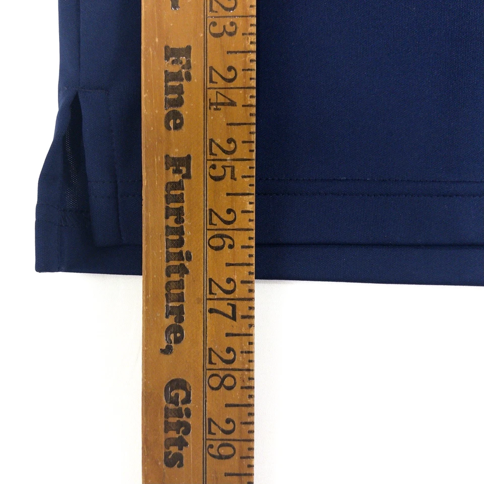 Adidas Men's M Golf Polo Navy Stripe Myrtle Beach National - Image 4 of 4