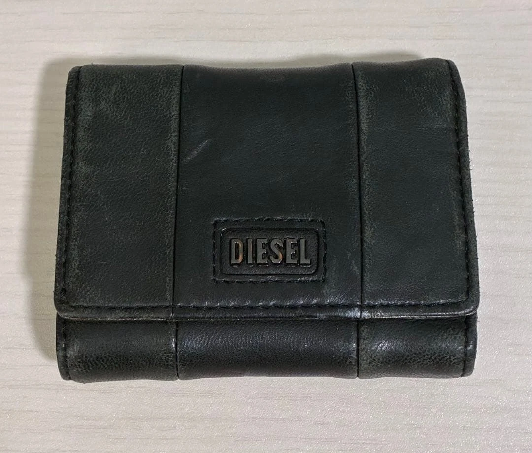 Diesel Black Wallets for Men for sale | eBay