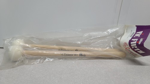 Vic Firth MB2-H Hard Felt Marching Bass Mallet- Large Head