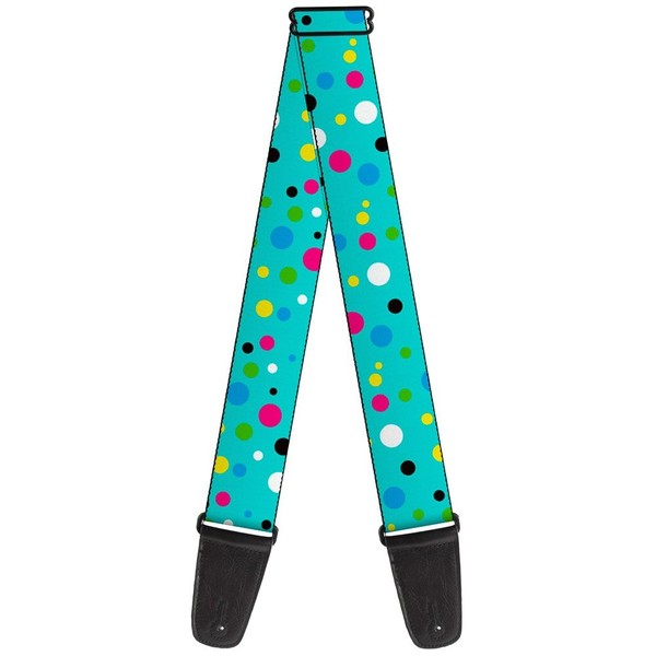 Guitar Strap - Dots Seafoam Green/Multi Pastel (Us Import) ACC NEU-image