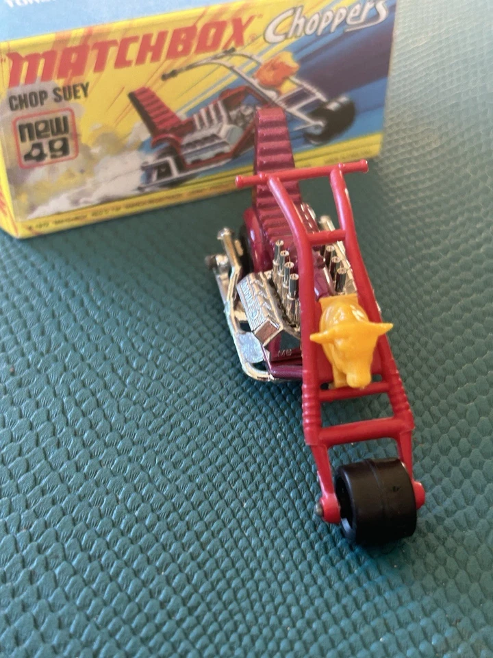 Matchbox Superfast Nr. 49 Choppers - Chop Suey 1972, mit Box , Lesney - Bild 2 von 4