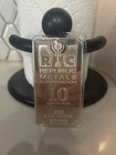 10 oz Silver Bar - Republic Metals Corp ships from both USA or Canada