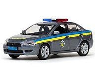 Diecast Car 1/43 Mitsubishi Lancer X Ukraine Police Silver [29311]