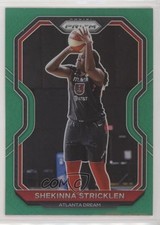 2021 Panini Prizm WNBA Green Prizm Shekinna Stricklen #35 0b67