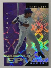 Mike Piazza 1998 Pinnacle Plus All-Star Epix Purple #E19 - Los Angeles Dodgers