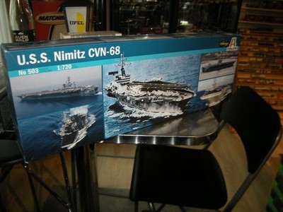 1:720 Italeri Nr.503 USS Nimitz CVN-68 in OVP