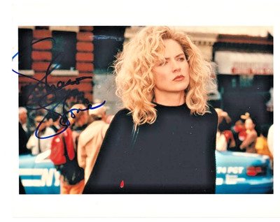 SHARON STONE Autogramm original signiert COA Foto 25,5 x 18 ''Basic Instinct''
