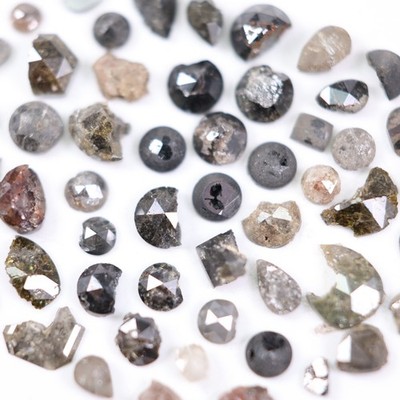 Natural Broken Rose Cut Diamond Mixed Shape Loose Diamond Lot For Making Jewelry