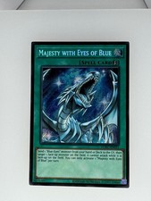 Yu-Gi-Oh Majesty with Eyes of Blue LCKC-EN031 SR NM