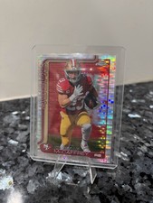 2025 Topps Chrome Christian McCaffrey 49ers Pulsar Refractor #263