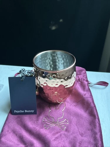 Psycho Bunny Copper Mug Stainless Steel New Moscow