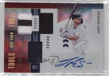 2020 Panini Absolute Spectrum Red 7/49 Jake Rogers #TOT3-JR Auto nd3