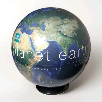 Planet Earth Six Blu Ray Disc Limited Collectors Edition Rare Globe Case