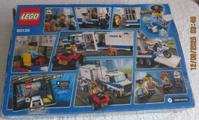 Lego City Mobile Command Center Building Set 60139 Complete