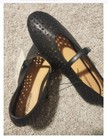 No Boundaries Black Mary Jane Flats – Perforated Cutout Ballet Style Size 10 — photo 2