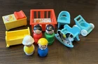1972 Vintage Fisher-Price Little People Nursery Set