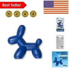 Reusable Little Pup Car Air Freshener - Ocean Splash Scent, Non-Hazardous Design