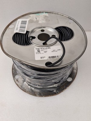 500 Ft. 18/5 Black Solid Copper Direct Burial Sprinkler Wire, Southwire 49275145