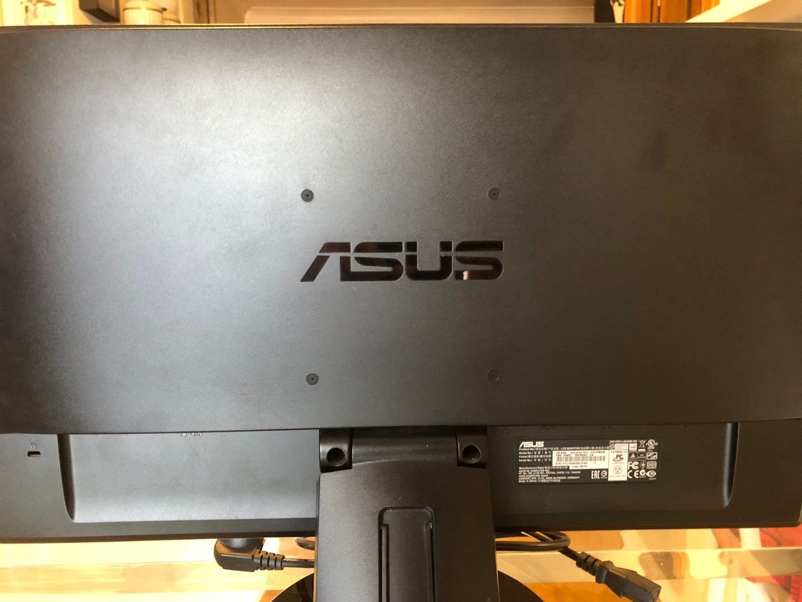 monitor asus ve 228hr Monitor PC 54,6 cm (21.5") 1920 x 1080 Pixel Full HD LED foto 2
