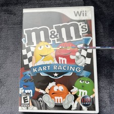 M&M's Kart Racing Wii Game DSI Games Nintendo