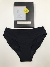 Knix Women  s Super Absorbency Leakproof Bikini Panties Sz XS Black
