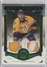 2015-16 Upper Deck Artifacts Emerald Jersey/Patch 35/75 Calle Jarnkrok Patch 2d8