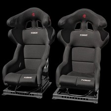 Mini R53 Cooper S 1.6 TOGE Racing Bucket Seats w/ Direct-Fit Subframes