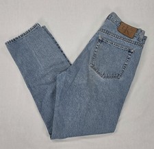 Vintage 90s Calvin Klein Jeans Mens 34 Light Wash Relaxed Straight Denim 32x30